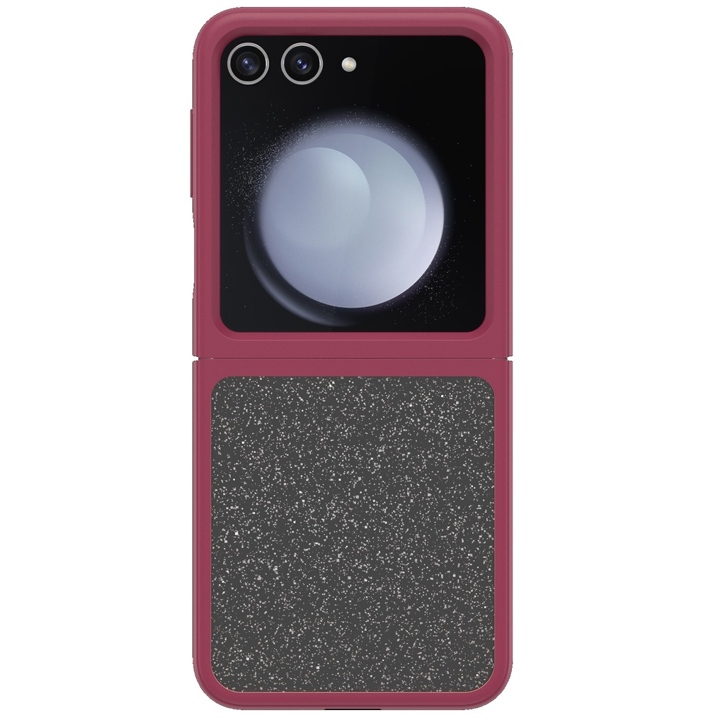 [840304766369] 840304766369 OtterBox Thin Flex Samsung Galaxy Z Flip6 5G (6.7") Case Berry Bliss Pink - (77-95819), Antimicrobial, DROP+ Military Standard, 7 Years Warranty