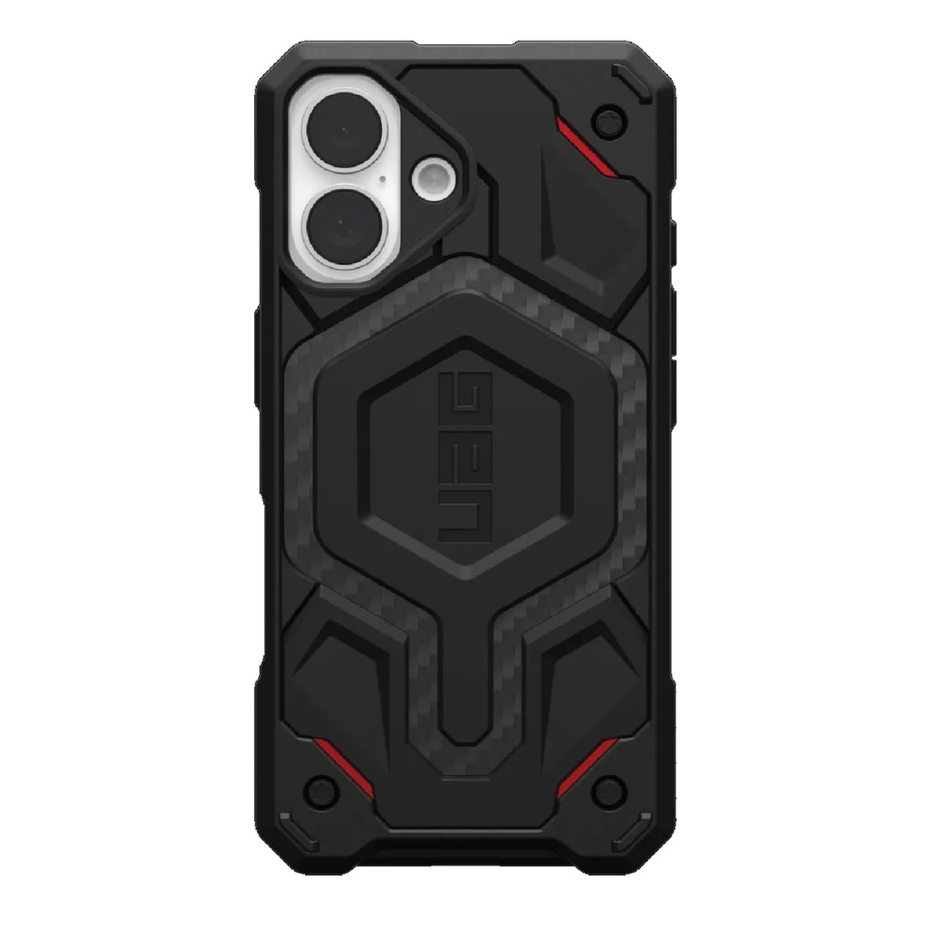 [840283914591] 840283914591 UAG Monarch Pro Kevlar Apple iPhone 16 (6.1") Rugged Case - Kevlar Black(114458113940),25ft. Drop Protection (7.6M), 10 Years Warranty