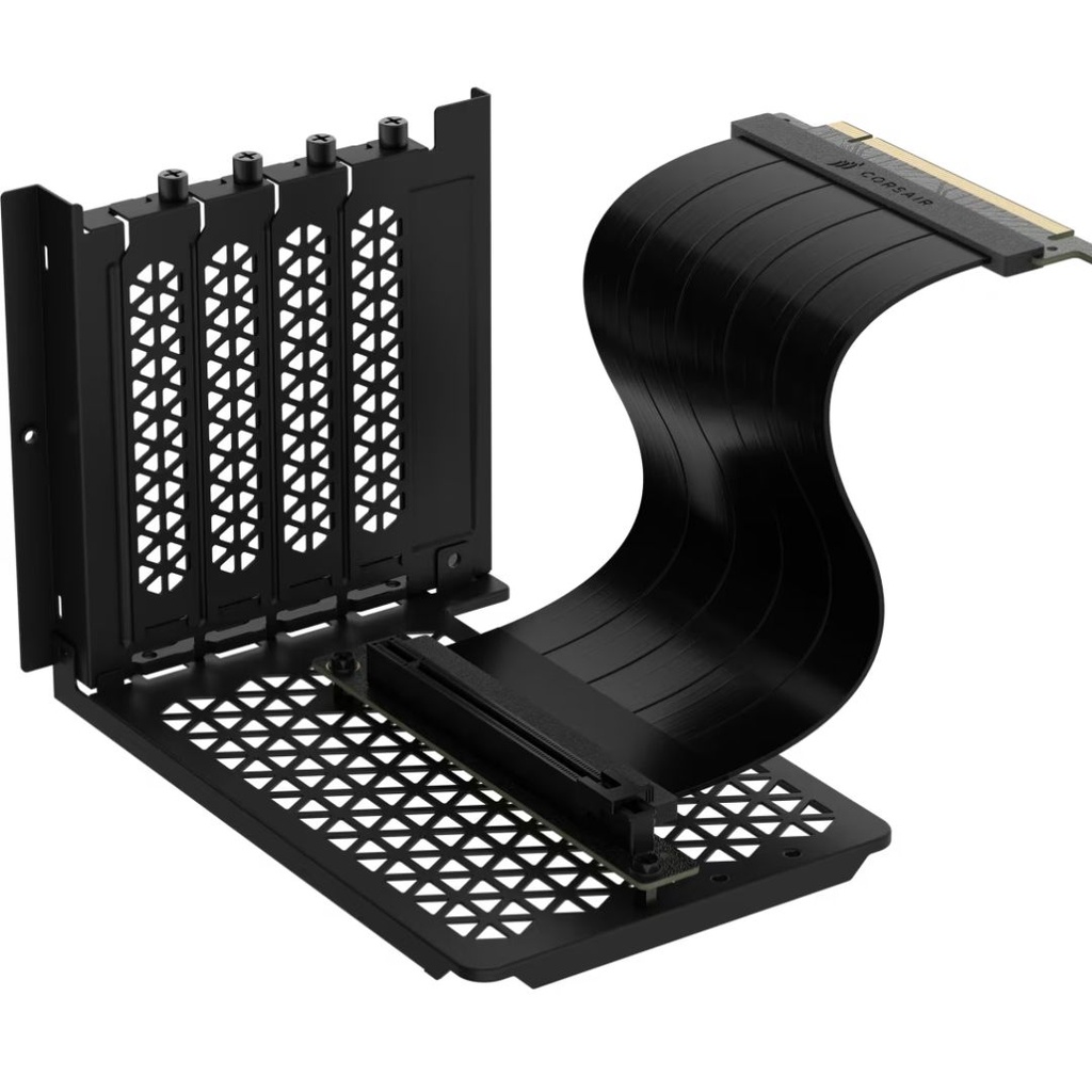 [840006682783] 840006682783 Corsair 6500 Series Vertical GPU Mount Kit - Black  *Compatible with CORSAIR 6500 Series cases only