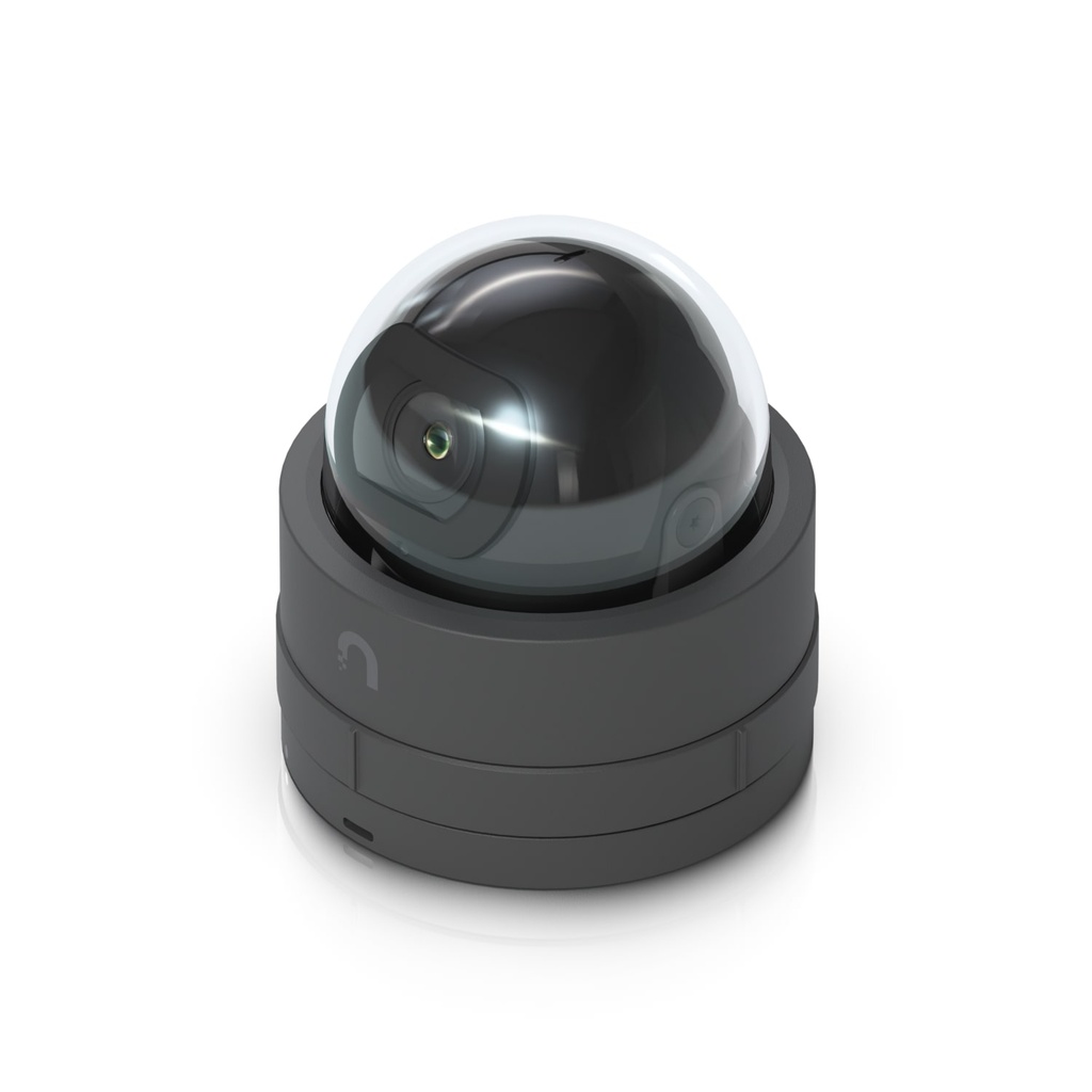 [810084696989] 810084696989 Ubiquiti G5 Dome Ultra, Black, Ultra-compact,Tamper-resistant, 2K HD, PoE Camera, Night Vision, For low-profile Indoor Security, IK06, Incl 2Yr Warr