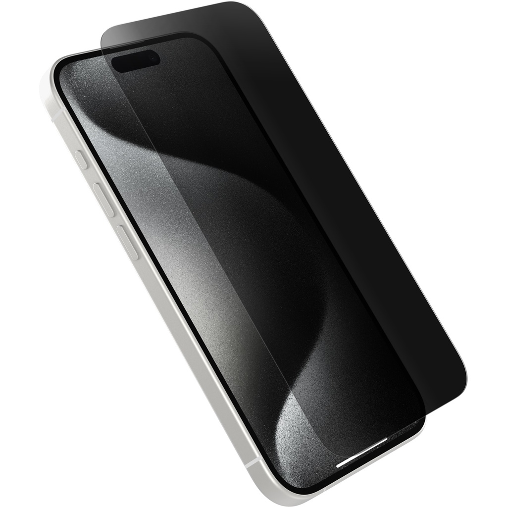 [840304770472] 840304770472 OtterBox Premium Pro Glass Privacy Apple iPhone 16 Pro Max (6.9") Screen Protector Clear - (77-96223), DROP+ 6ft Protection, 2 Years Warranty