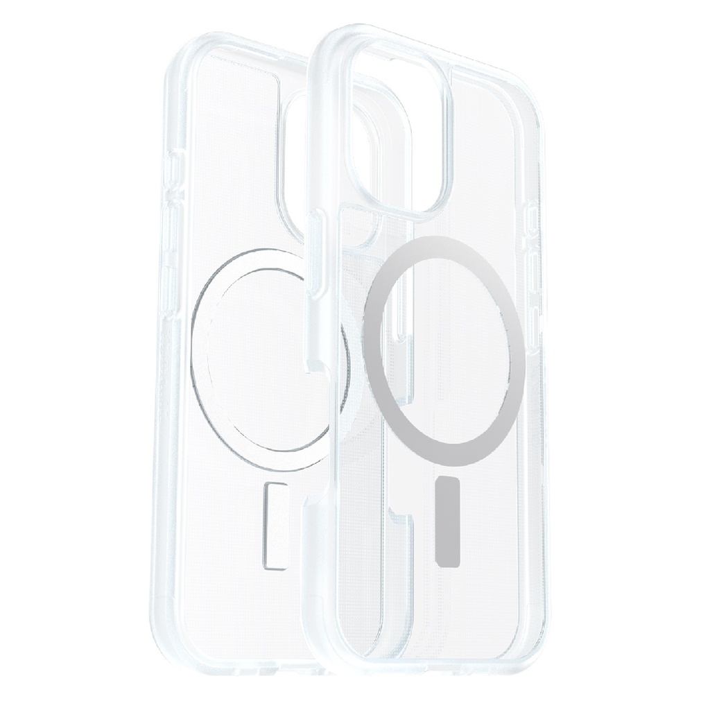 [840304770779] 840304770779 OtterBox React MagSafe Apple iPhone 16 Pro (6.3") Case Clear - (77-96253),DROP+ Military Standard,Hard case with Soft Grip Edges, 7 Years Warranty