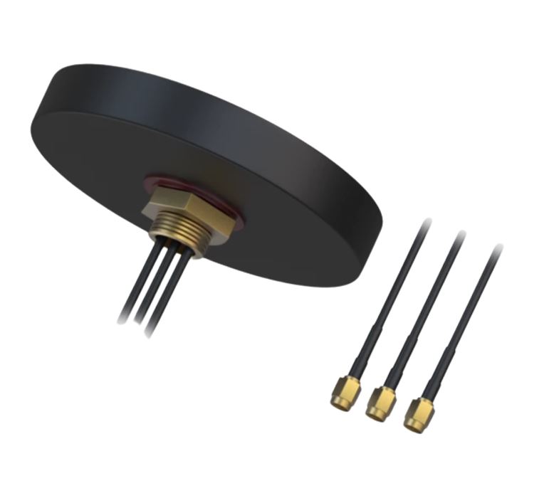 [4779051840328] 4779051840328 Teltonika Combo SISO Mobile/GNSS/WIFI Flush Mount Mobile Antenna for Vehicle/Cabinet - Compatible with TRB245 and TRB 255