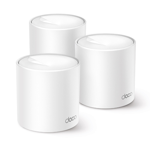 [4895252504217] 4895252504217 TP-Link Deco X50 Pro(3-pack) AX3000 Whole Home Mesh WiFi 6 System , 574 Mbps at 2.4 GHz + 2402 Mbps at 5 GHz
