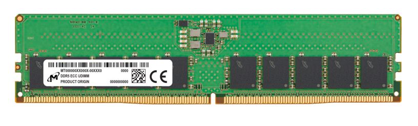[649528939036] 649528939036 Micron/Crucial 16GB (1x16GB) DDR5 ECC UDIMM 5600MHz CL46 2Rx8 Server Data Center Memory 3yr wty