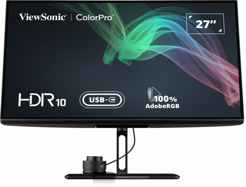 [766907016130] 766907016130 ViewSonic 27" VP2786 4K ColorPro Professional Series, USB-C, 100% Adobe RGB, 98% DCI-P3 True 10-bit Fogra  Idealliance Validated monitor. TIPA Best