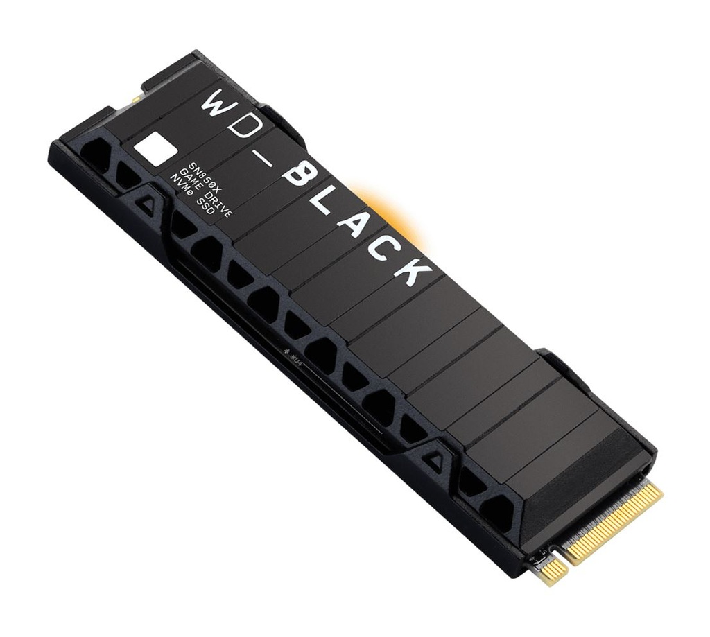 [718037891309] 718037891309 Western Digital WD Black SN850X 2TB Gen4 NVMe SSD Heatsink for PS5 - 7300MB/s 6600MB/s R/W 1200TBW 1200K/1100K IOPS 1.75M Hrs MTBF 5yrs ~WDS200T1XHE