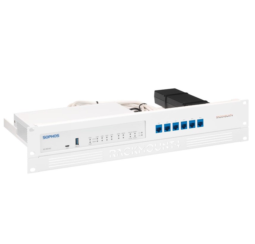 [NAR-RM-SR-T10] NAR-RM-SR-T10 Rackmount.IT Rack Mount Kit for Sophos RED 20 / RED 60, 1.3U / 2U