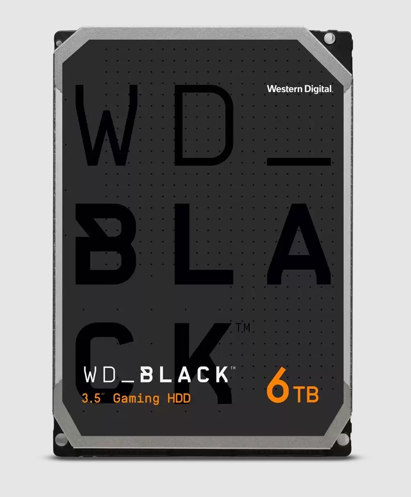 WD6004fzbx-00c9fa0 Western Digital WD Black 6TB 3.5" HDD SATA 6gb/s 7200RPM 256MB Cache CMR Tech for Hi-Res Video Games 5yrs Wty ~WD6004FZBX