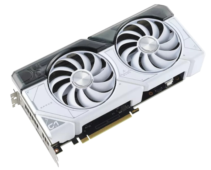 4711387136638 ASUS nVidia GeForce DUAL-RTX4070-12G-WHITE RTX4070 White Edition 12GB GDDR6X 2475 MHz Boost Clock, RAM 21Gbps, 3xDP, 1xHDMI