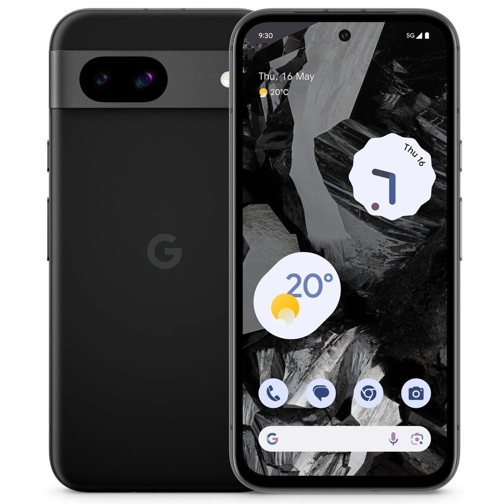 [840244708023] 840244708023 Google Pixel 8A 5G 256GB - Obsidian Black (GA05571-AU)*AU STOCK*, 6.1", OLED, 120Hz, 8GB/256GB, 64MP/13MP, Single SIM + eSIM, 4492mAh,2 Years Warranty