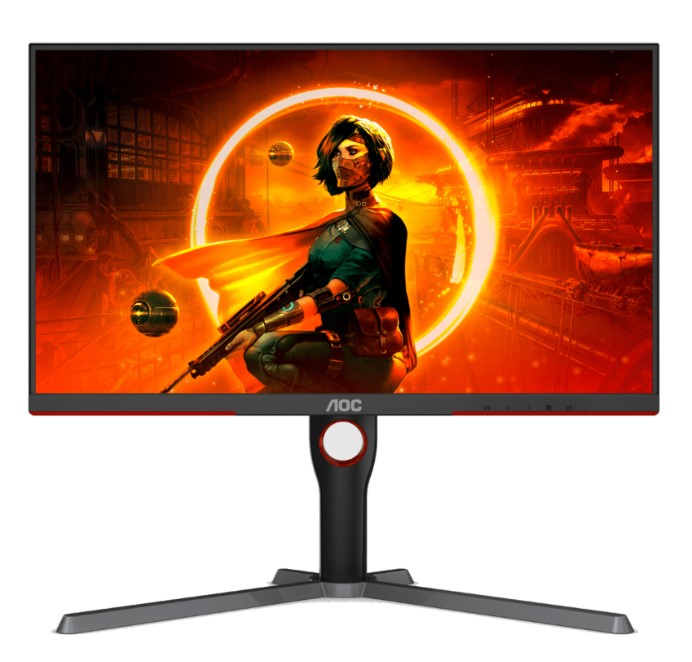 [6973985232404] 6973985232404 AOC 27" Fast IPS 240Hz, 0.5ms, QHD 2560 x 1440, 350 cd/m2, HDR 400, HDMI 2.0 x2, DP 1.4 x 2,FreeSync Premium, Gaming Monitor
