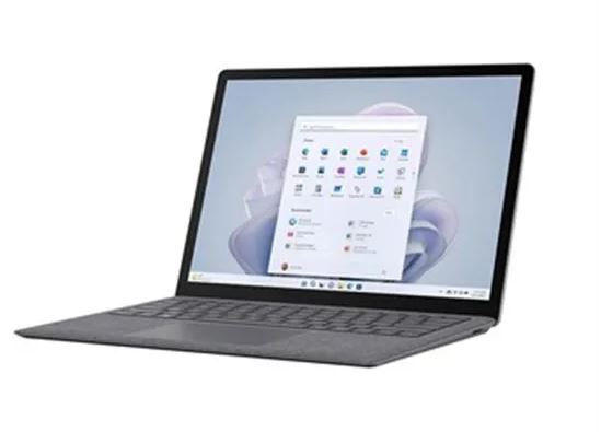 [196388111183] 196388111183 Microsoft Surface Laptop 5 TOUCH 13.5" Intel i7-1265U 16GB 256GB SSD Win11 PRO Intel Iris Xe Graphics USB-C WIFI BT 17hr Platinum ALCANTARA 2 YR WTY