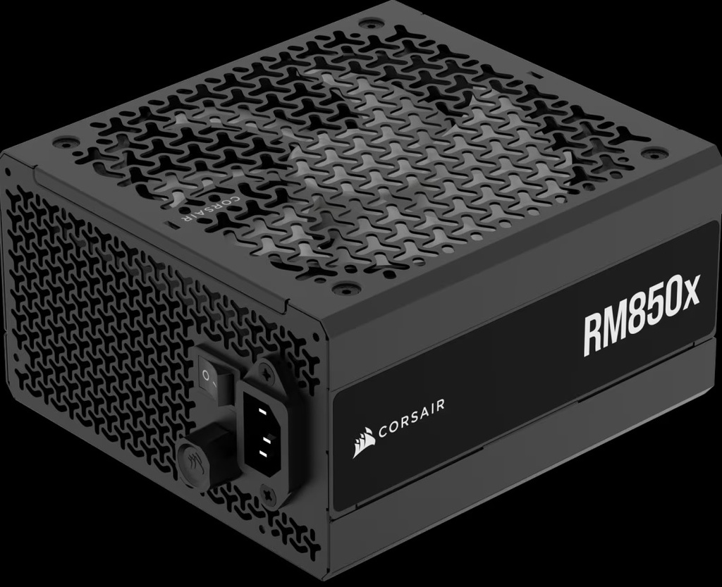[840006667407] 840006667407 Corsair RM850X 850W ATX3.1 Cybenetics Gold PCIe5.1 Fully Modular Power Supply