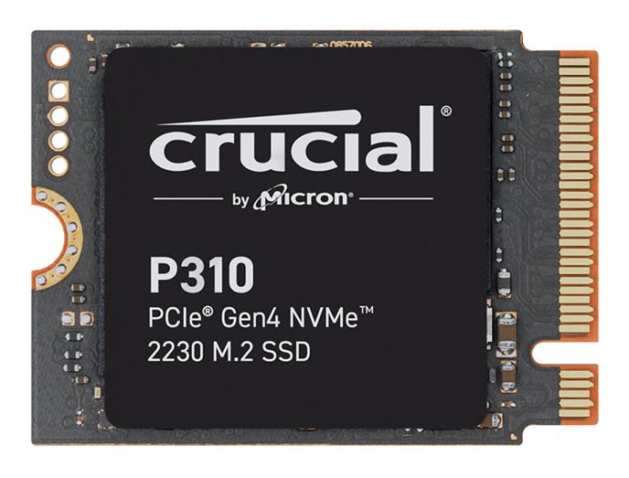 [649528942272] 649528942272 Crucial P310 1TB M.2 2230 NVMe SSD 7100/6000 MB/s 1M IOPS 220TBW 2M MTTF for MS Surface Pro Valve Steam Deck Asus Rog Ally Lenovo Legion Go MSI Claw