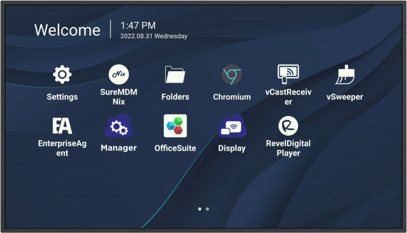 [766907017465] 766907017465 ViewSonic 43" 4K Commercial Display. 24/7 playback, USB-C 65w, 24/7 Wireless Presentation Play, Remote Device Management with myViewBoard. 3Yrs AR
