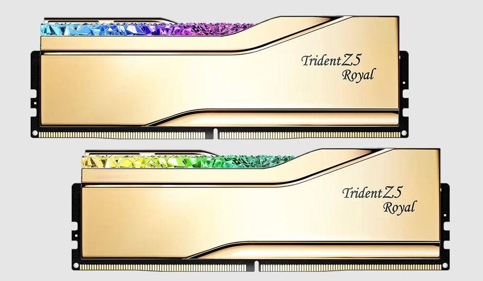 [4713294236173] 4713294236173 G.SKILL F5-7200J3646F24GX2-TR5G 48GB (2 x 24GB)/ DDR5 7200 MT/s/ Timings 36-46-46-115/ Voltage 1.35V/ TZ5 ROYAL G.