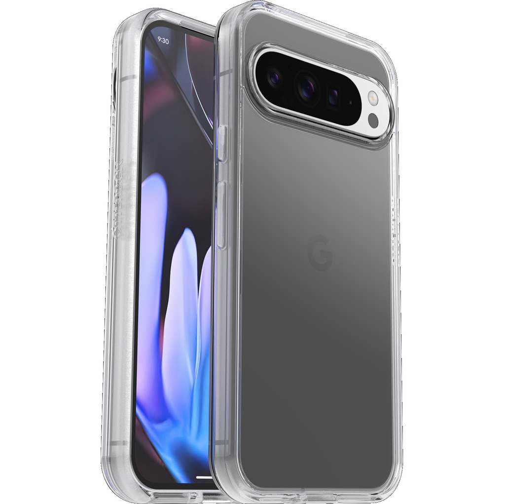 [840304764143] 840304764143 OtterBox Symmetry Clear Google Pixel 9 Pro XL (6.8") Case Clear - (77-95652), DROP+ 3X Military Standard, Raised Edges, Ultra-Sleek, 7 Years Warranty
