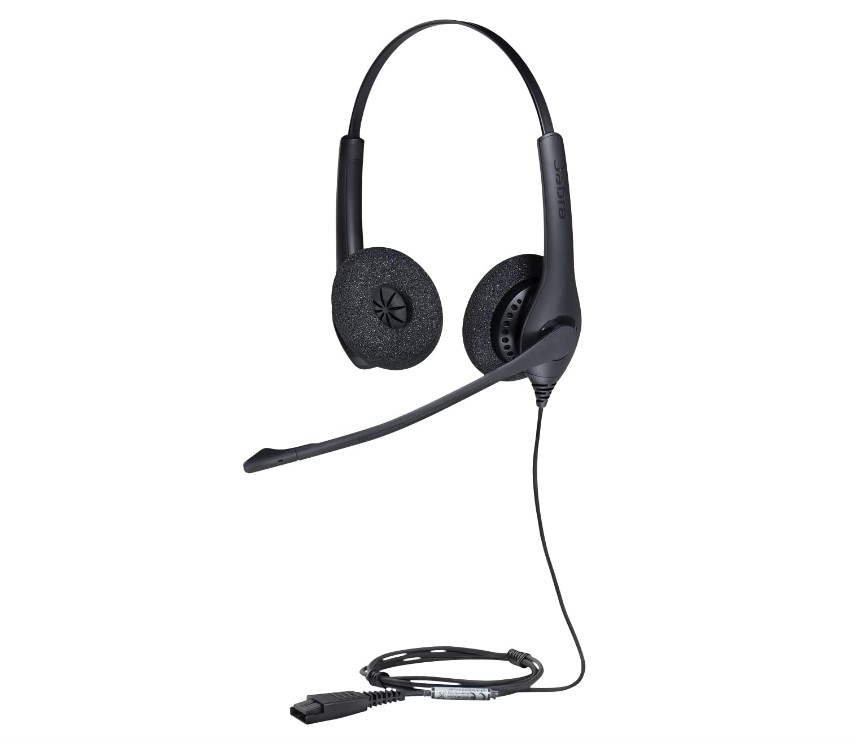 [SPJ-B-15-D-A] SPJ-B-15-D-A Jabra Biz 1500 Duo USB-A Corded Headset, Professional. Affordable, Durable, Noise-Cancelling, HD Voice, All-Day Comfort, Plug  Play