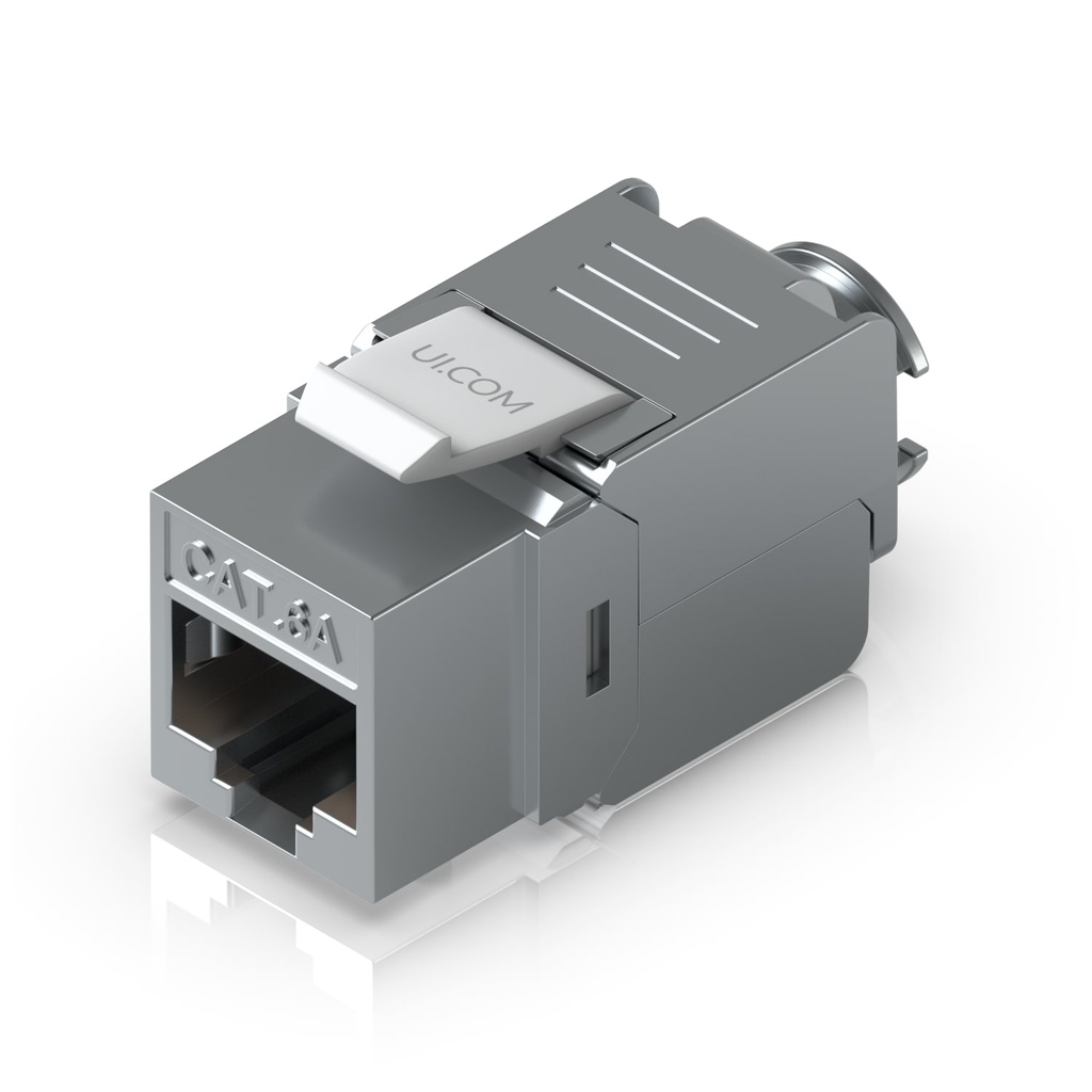 [NHU-U-K-Jack-C6A] NHU-U-K-Jack-C6A Ubiquiti Cat6A Toolless Keystone Jack, 12-Pack, For Terminating Cat6A Ethernet Jack Without The Use Of Punch-down/ Crimping Tool, 2Yr Warr