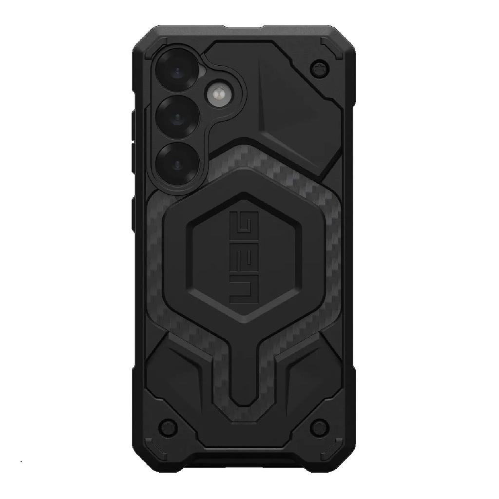 [840283918384] 840283918384 UAG Monarch Pro Samsung Galaxy S25 5G (6.2") Rugged Case Carbon Fiber (214463114242), 20ft. Drop Protection (6M), Multiple Layers, 10 Years Warranty
