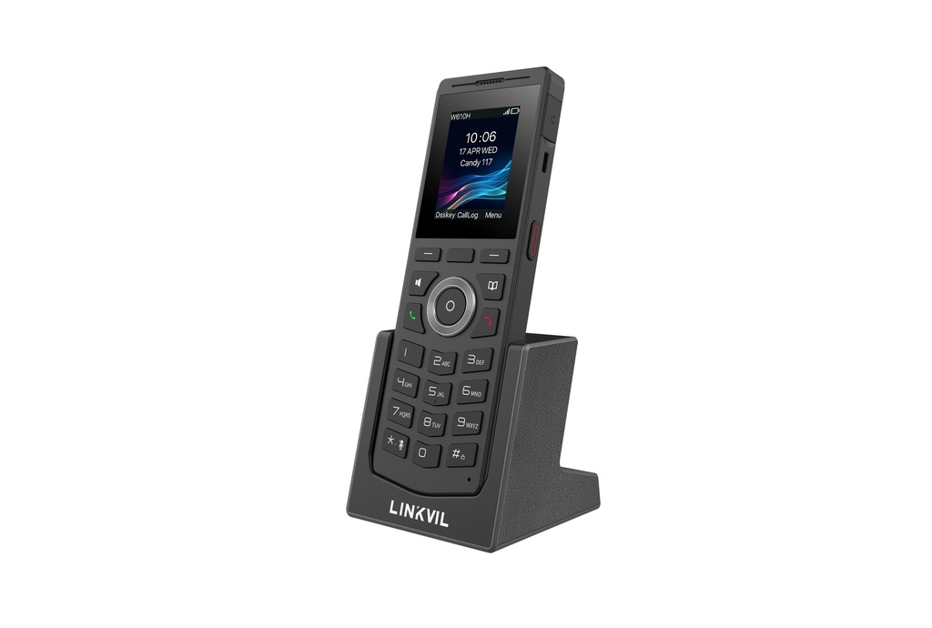 [IPF-W610H] IPF-W610H Fanvil Linkvil W610H IPCT Wireless Phone, Large Capacity Battery, HD voice and Noise Reduction, Built-in bluetooth 5.0 8 hours’ talk time or 160 hours