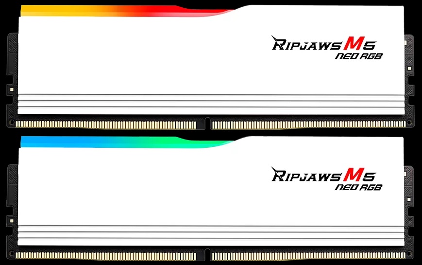 [4713294237149] 4713294237149 G.SKILL F5-6000J3636F16GX2-RM5NRW 32GB (2 x 16GB)/ AMD EXPO/ DDR5 6000 MT/s / Timings 36-36-36-96/ Voltage 1.35 V/ Ripjaws M5 Neo