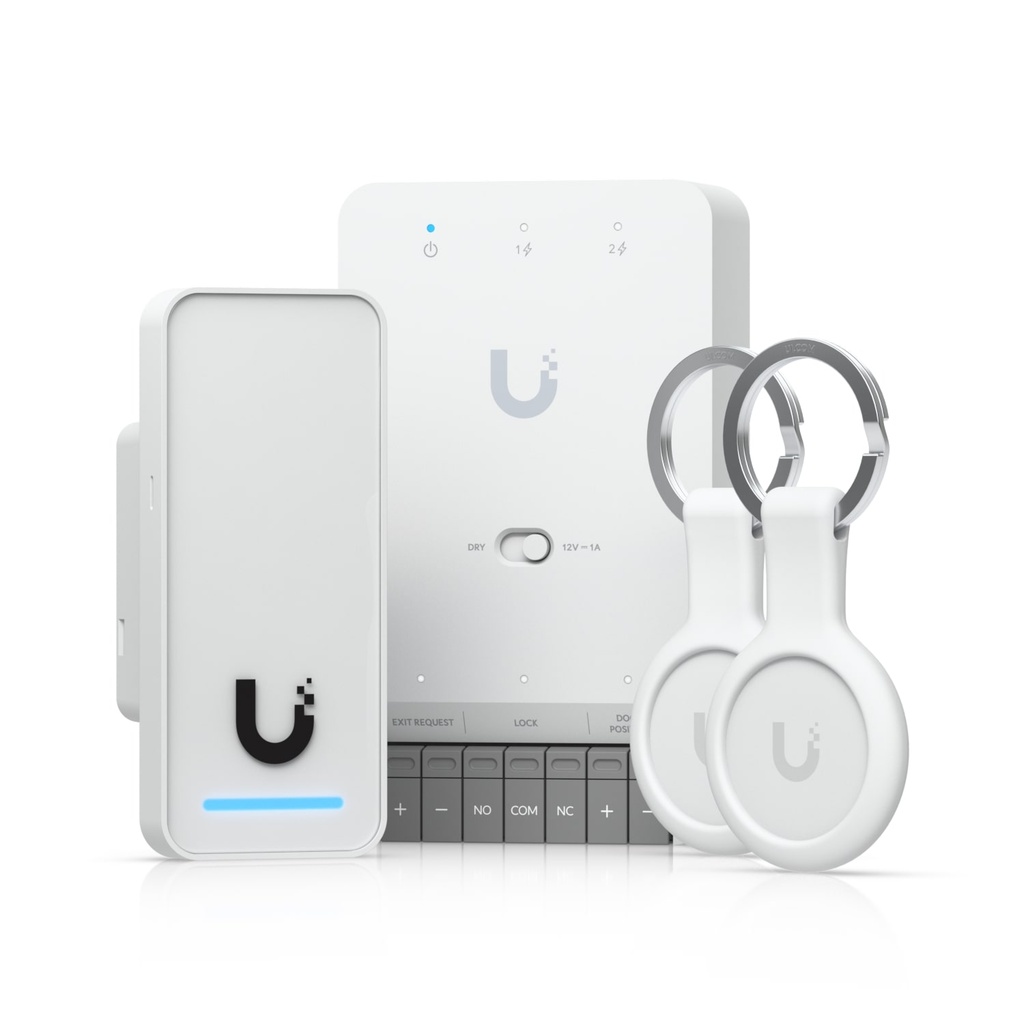 [NHU-UA-G3-SK] NHU-UA-G3-SK Ubiquiti G3 Starter Kit, 2Yr Warr, For UniFi Access, Designed To Manage Single Door With One Reader,Spports Seamless Setup Apple Touch Pass