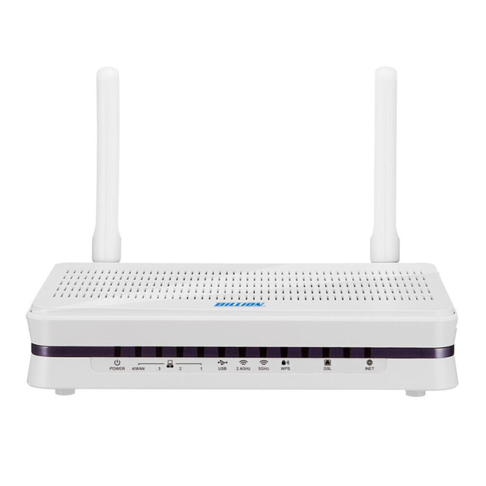 [4719170006885] 4719170006885 Billion BiPAC8207AX  V/ADSL2+ Wi-Fi 6 AX1500 VPN Firewall Router, Dual-band Wireless Access Point And 4-port Gigabit Ethernet LAN, White