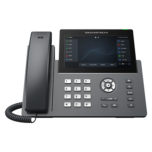 [6947273703723] 6947273703723 Grandstream GRP2670 12 Line IP Phone, 6 SIP Accounts,7" Touch Screen, BLF Keys, HD Audio