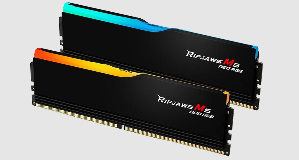 [4713294237675] 4713294237675 G.SKILL F5-6000J3636F32GX2-RM5NRK 64GB (2 x 32GB)/ DDR5 6000 MT/s/ Timings 36-36-36-96/ Voltage 1.35 V/ EXPO/XMP 3.0/ Ripjaws M5 Neo