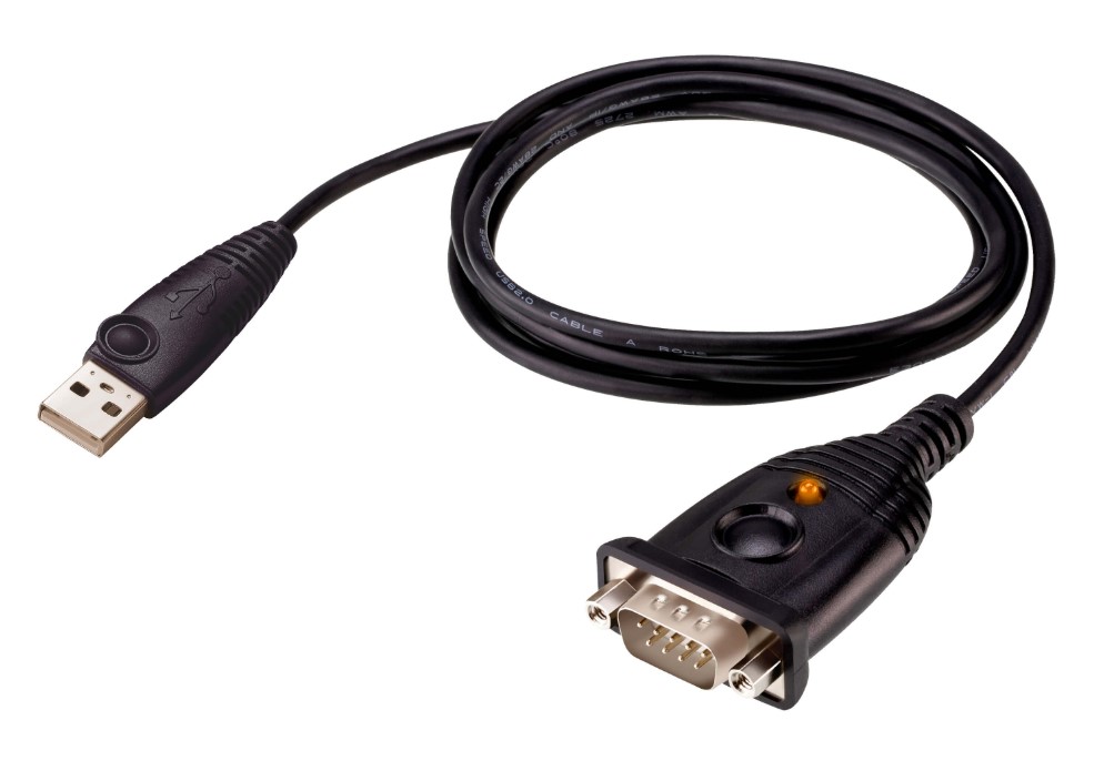 [USA-UC232AF-AT] USA-UC232AF-AT Aten USB to RS-232 Adapter with FTDI Chip for Enhanced Device Compatibility