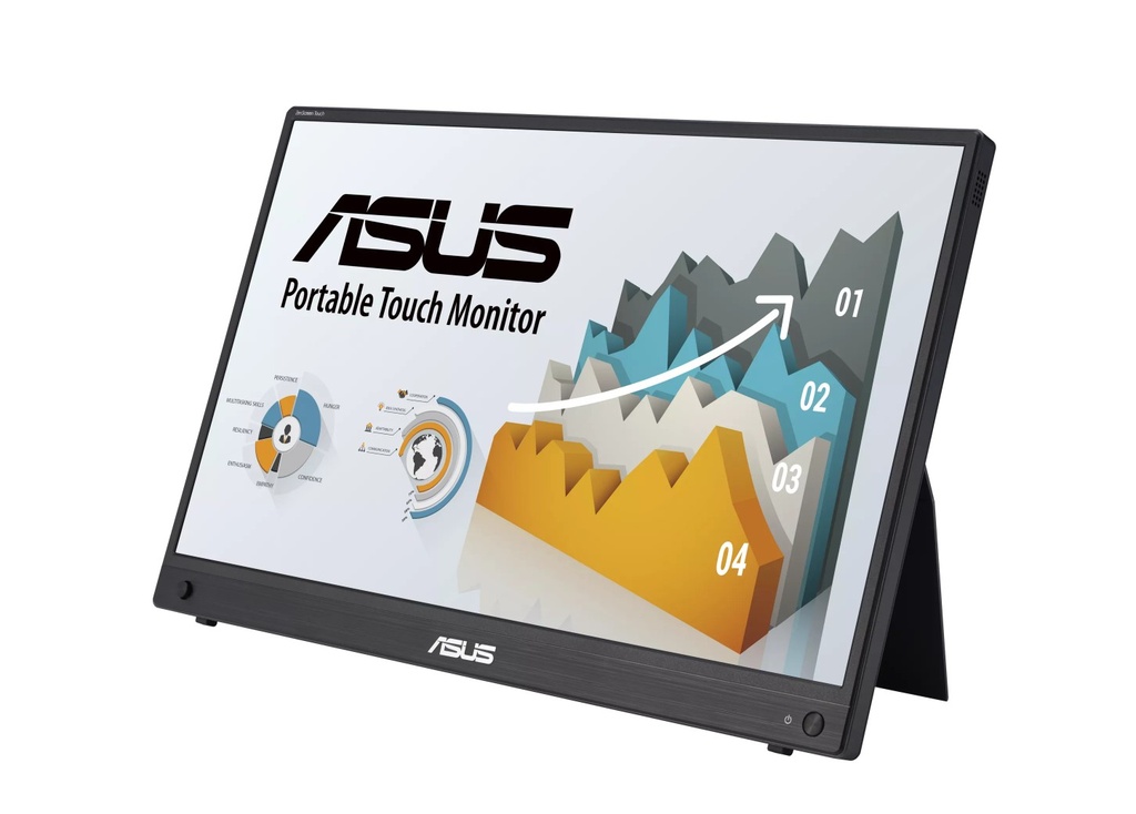 [4711387372982] 4711387372982 ASUS MB16AMTR 16'' ZenScreen Touch Portable Monitor, FHD (1920 x 1080), IPS, 10-point touch, Built-in Battery, Hybrid Signal Solution, Mini-HDMI
