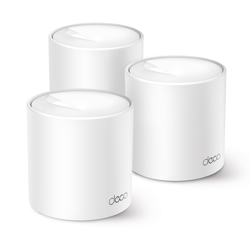 [4895252505085] 4895252505085 TP-Link Deco X1500(3-pack)  AX1500 Whole Home Mesh Wi-Fi 6 System, 300 Mbps at 2.4 GHz + 1201 Mbps at 5 GHz