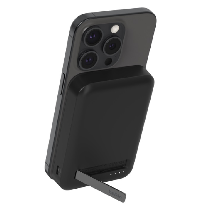 [745883872091] 745883872091 Belkin BoostCharge Qi2 15W 8K Magnetic Power bank - Black(BPD007BTBK), 2xUSB-C, 1M USB-C to USB-C Cable, 15W Total Power