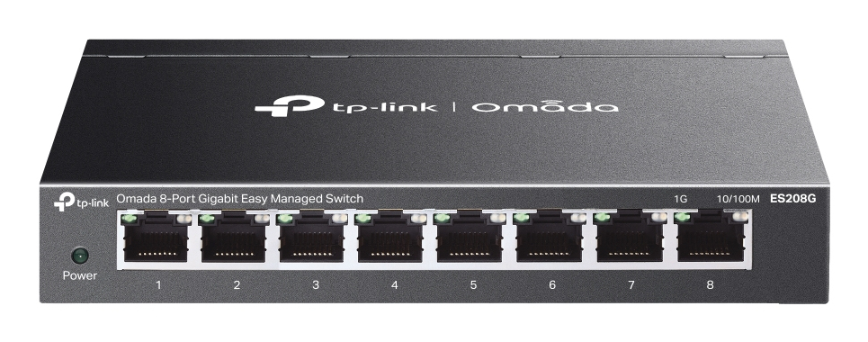 [1210002600668] 1210002600668 TP-Link ES208G Omada 8-Port Gigabit Easy Managed Switch
