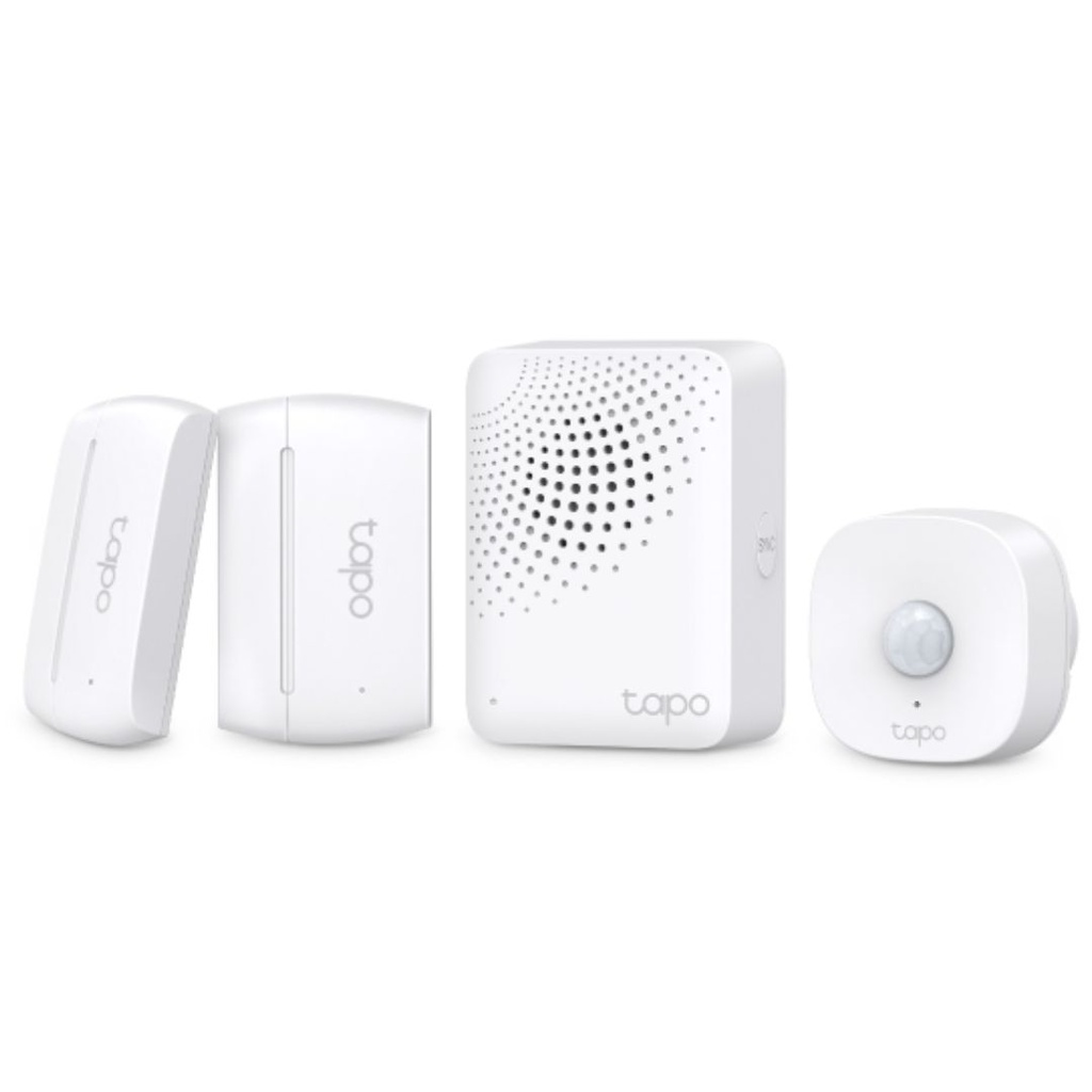 [8885020624700] 8885020624700 TP-Link Tapo T30 KIT Smart Sensor Starter Kit, Tapo H100 × 1 + Tapo T100 × 1 + Tapo T110 × 2