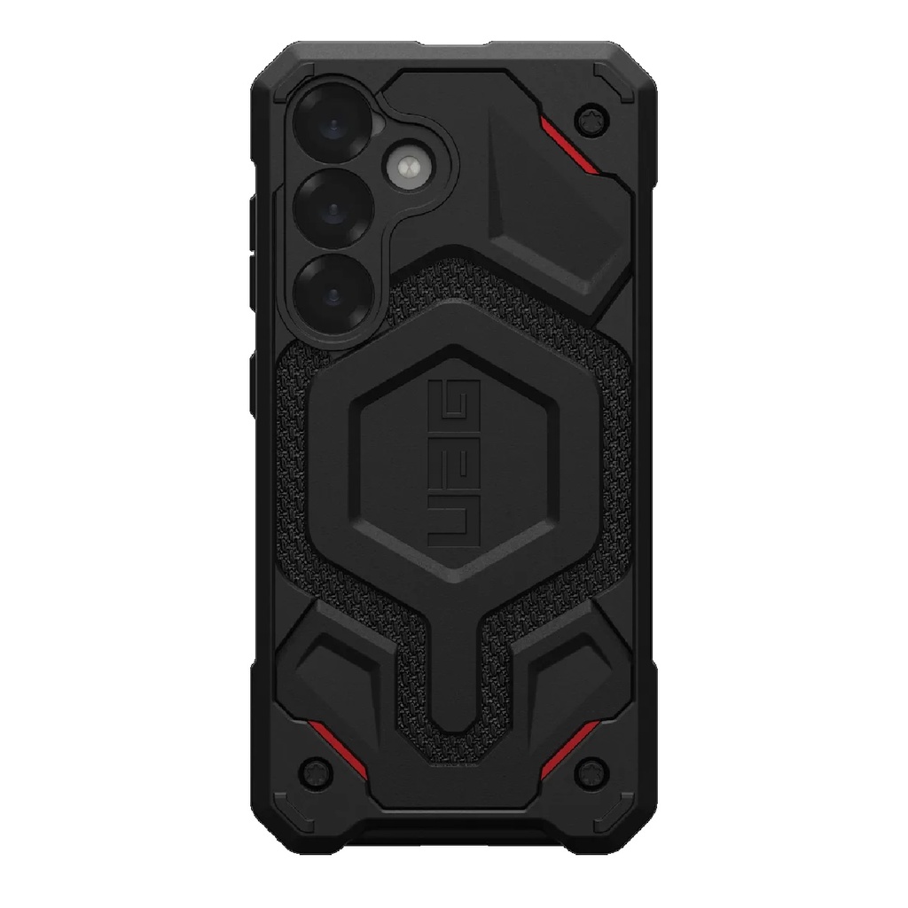 [840283918377] 840283918377 UAG Monarch Pro Samsung Galaxy S25 5G (6.2") Rugged Case Kevlar Black (214463113940), 20ft. Drop Protection (6M), Multiple Layers, 10 Years Warranty