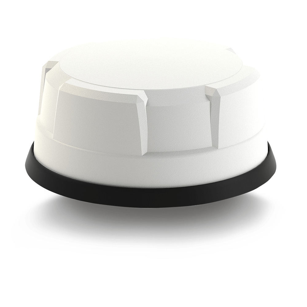 [NHP-LG-IN2445-W-LC] NHP-LG-IN2445-W-LC PANORAMA 7 -in-1 5G DOME Antenna White, 4×4 MiMo 4G/5G, up to 6×6 MiMo WiFi, optional GPS/GNSS Vehicle Ant,SMA (m) 617-960/1710-6000MHz, IK10,  IP69K