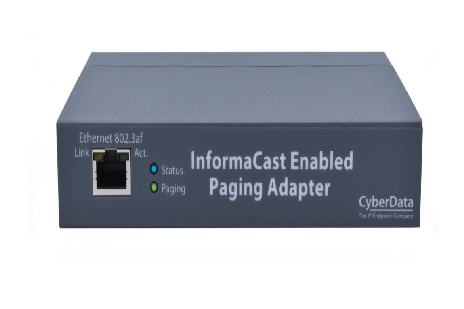 [IPC-011280] IPC-011280 Cyberdata 011280 InformaCast® Enabled Paging Adapter