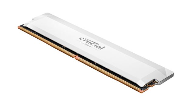 [649528944948] 649528944948 Crucial Pro 16GB (1x16GB) DDR5 UDIMM 6400MHz CL38 White Heat Spreader Support Intel XMP AMD Ryzen for Desktop PC Gaming Memory