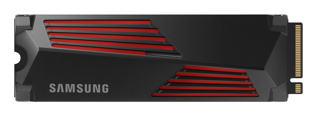 [8806094413748] 8806094413748 Samsung 990 Pro 1TB with Heatsink Gen4 NVMe SSD 7450MB/s 6900MB/s R/W 1550K/1200K IOPS 600TBW 1.5M Hrs MTBF for PS5 5yrs Wty