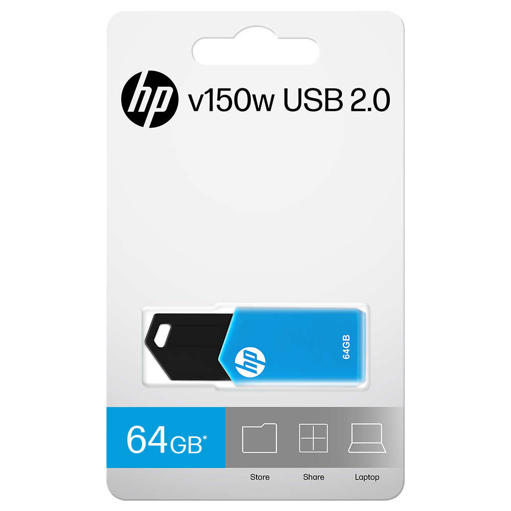 V150W-64GB HP  USB 2.0, PCBA 2.0