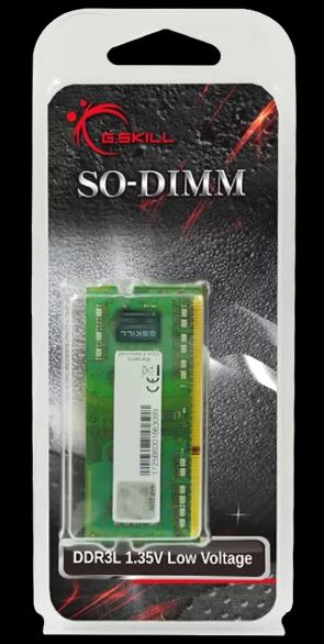 F3-1600C11S-8GSL G.SKILL  GB (1 x 8GB)/ PC3-12800 / DDR3 1600 MT/s/ Timings 11-11-11-28/ Voltage 1.35 V/ N