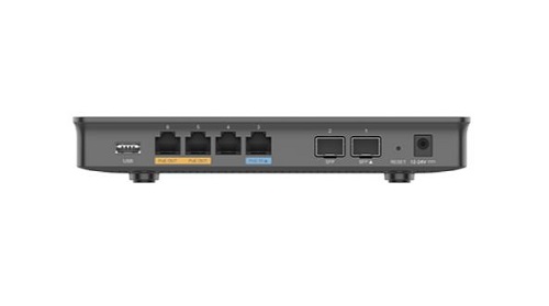 N7002 Grandstream GW Multi-WAN Gigabit VPN Router, Built-in Firewalls, 2 2.5 Gigabit SFP Ports, 4 Gigabit Ethernet Ports, d 2 PoE Output Ports
