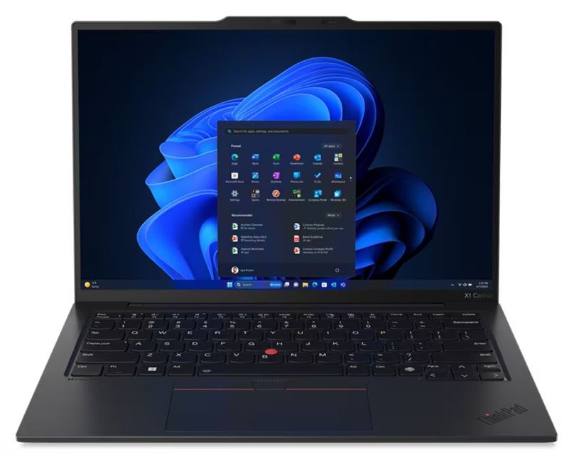 U7-155U LENOVO ThinkPad X1 Carbon 14" WUXGA TOUCH IR Intel  32GB DDR5 1TB SSD WIN 11 PRO 4G-LTE Intel Graphics AI PC NPU 11 TOPS Thunderbolt 3yrPre 1kg