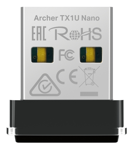 [8885020627367] 8885020627367 TP-Link Archer TX1U Nano AX300 Nano Wi-Fi 6 Wireless USB Adapter , 287 Mbps at 2.4 GHz ,  Internal Antennas, USB 2.0 , MU-MIMO, OFDMA