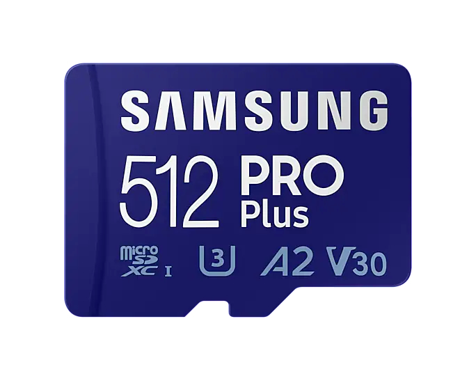 [MB-MD512KA/APC] MB-MD512KA/APC Samsung MicroSD PRO Plus 512GB w Adapter