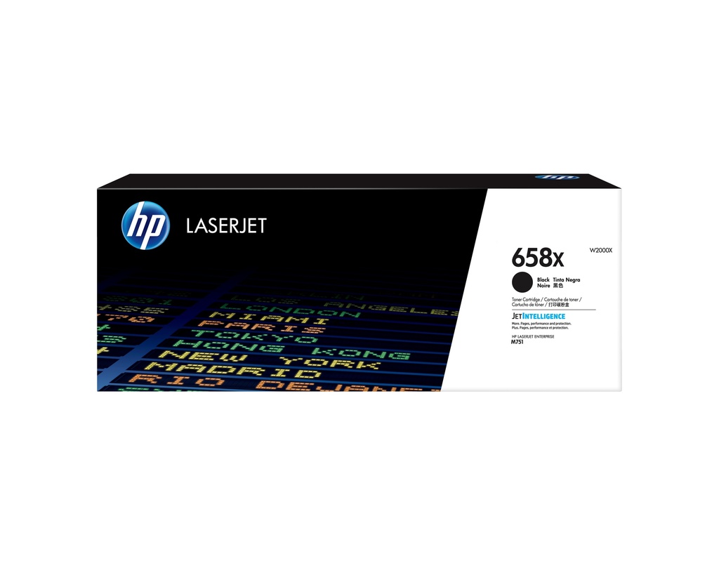 [W2000X] W2000X HP 658X Black LaserJet Toner Cartridge