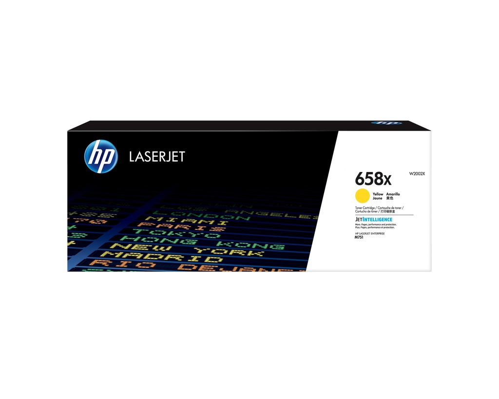 [W2002X] W2002X HP 658X Yellow LaserJet Toner Cartridge